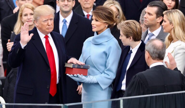 The Inauguration Of Donald Trump