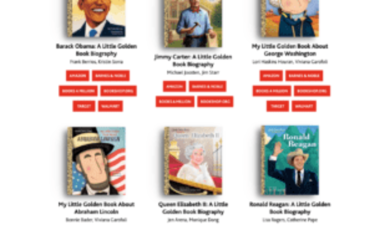 Childhood Favorite “Golden Books” Excludes President Trump From World Leaders