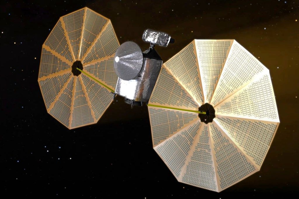 Lucy is currently cruising more than 100 million miles from Earth on a journey it will never return from