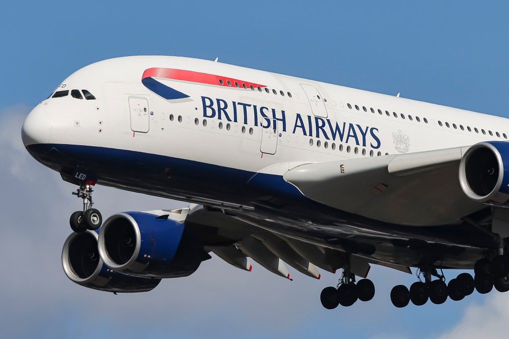British Airways A-380