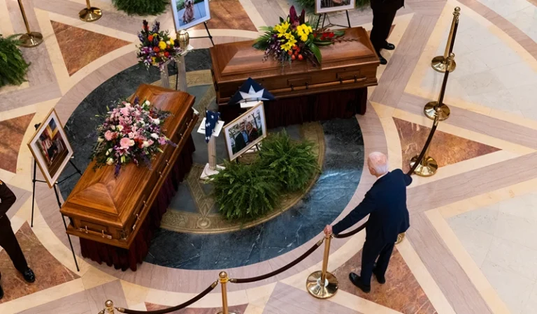 Biden, Harris attend funeral of Minnesota State Rep. Melissa Hortman Biden, Harris attend funeral of Minnesota State Rep. Melissa Hortman