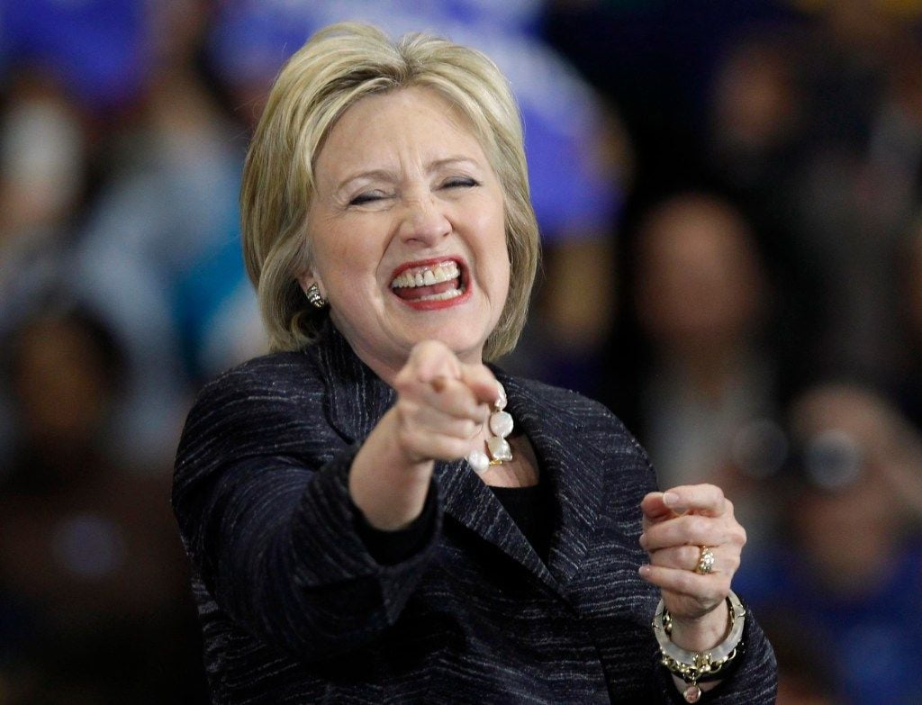 Hillary Clinton pointing
</p>
<p><a class=