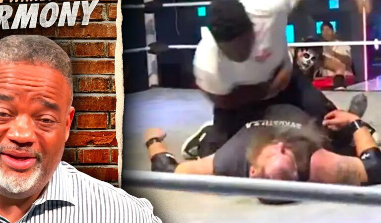 MMA fighter unleashes rampage on wrestler in viral video