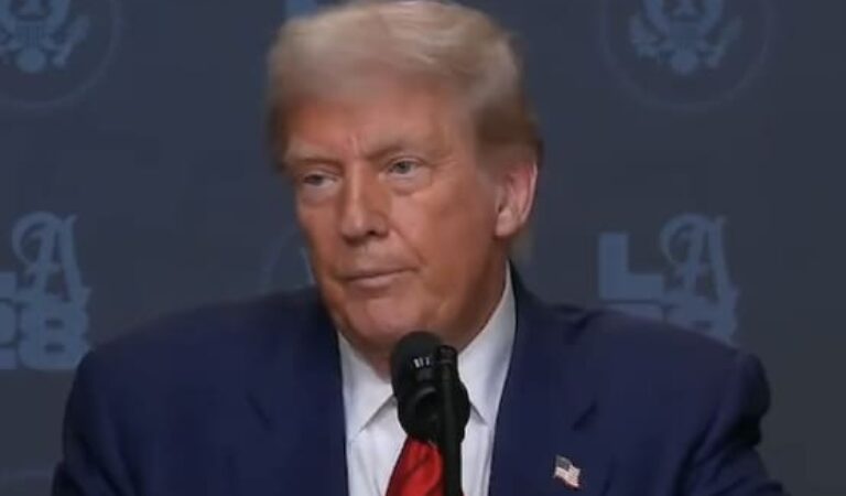 WATCH: President Trump Names “Most Likely” Favorite For 2028 GOP Presidential Nominee