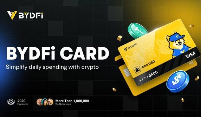 BYDFi Card Officially Launches: One Card to Seamlessly Bridge Web3 Assets and Real-World Spending BYDFi Card Officially Launches: One Card to Seamlessly Bridge Web3 Assets and Real-World Spending