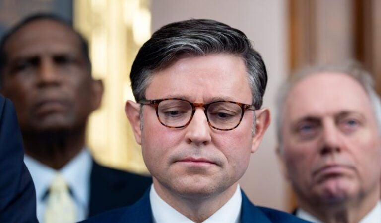 Watch live: Johnson gives remarks on as government shutdown hits 30 days