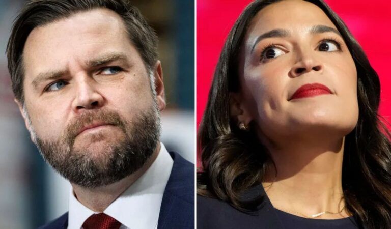AOC says she’d ‘stomp’ Vance in 2028 matchup after poll shows her leading VP