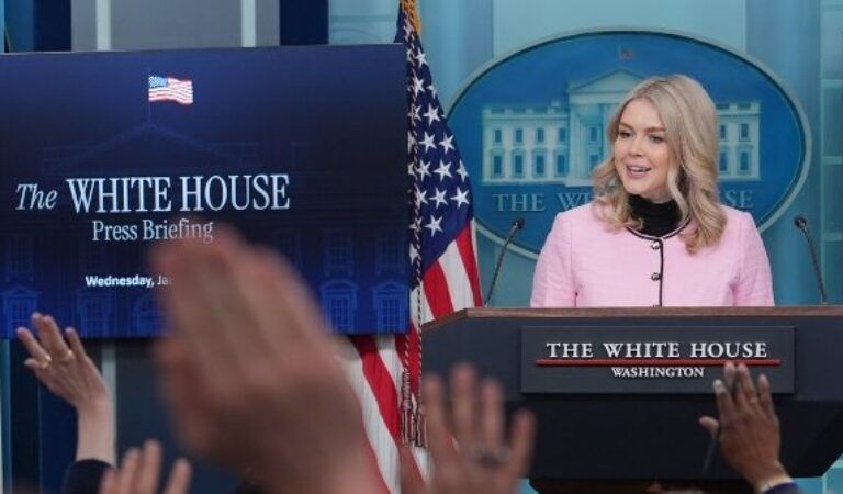 Watch Live: Karoline Leavitt Holds White House Press Conference