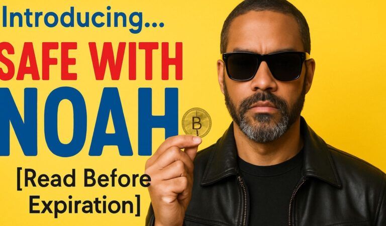 Introducing…”Safe With Noah”!  [Read Before Expiration]