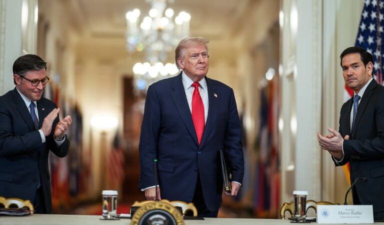 Trump Gives Reflecting Pool Update After Vandal Attacks