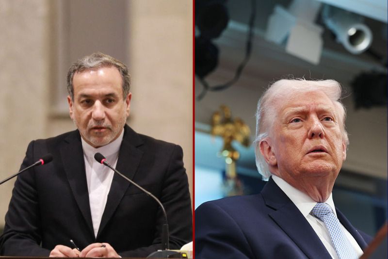 (Background) A woman checks a social media post on her mobile phone featuring an image that appears to show an Israeli soldier hitting a statue of Jesus Christ in the southern Lebanese Christian village of Debl, in Beirut on April 20, 2026. Israeli Prime Minister Benjamin Netanyahu vowed "harsh action" on April 20 against a soldier caught on camera vandalising a statue of Jesus Christ in southern Lebanon. The photo, which the military determined was authentic after it spread online, shows an Israeli soldier using a sledgehammer to strike the head of a statue of a crucified Jesus that had fallen off a cross. (Photo by Anwar AMRO / AFP via Getty Images) / (L) An image of a replacement cucifix statue in Debel, Lebanon, shared by Israeli Defense Forces (IDF) on Tuesday, April 21, 2026. (via: IDF; X)