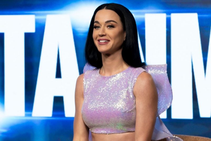 MELBOURNE, AUSTRALIA - SEPTEMBER 26: Katy Perry attends the media call for the AFL 2024 Telstra Pre-Game Entertainment at Melbourne Cricket Ground on September 26, 2024 in Melbourne, Australia. (Photo by Sam Tabone/Getty Images)