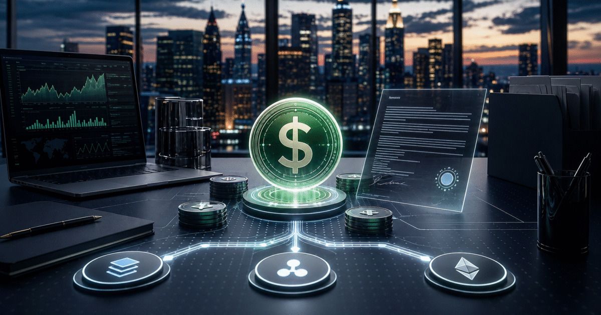 Institutional onchain credit represented by digital finance rails and credit documents