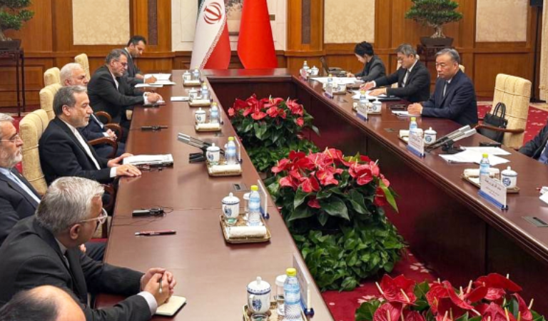 Iran Butters Up China as Trump Flies to Beijing