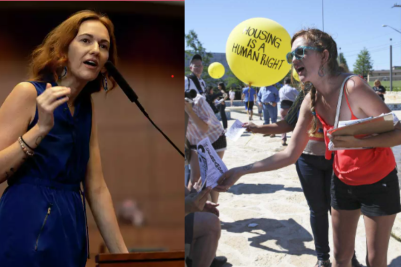 (L and R) Maureen Galindo (Image via Maureen Galindo's campaign website)