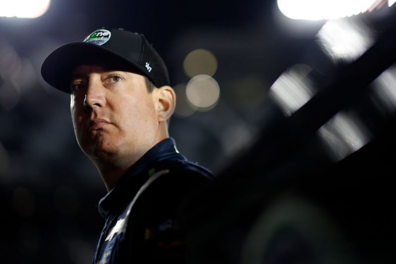 DAYTONA BEACH, FLORIDA - FEBRUARY 14: Kyle Busch, driver of the #8 Zone Chevrolet, looks on during qualifying for the NASCAR Cup Series Daytona 500 at Daytona International Speedway on February 14, 2024 in Daytona Beach, Florida. (Photo by Sean Gardner/Getty Images)