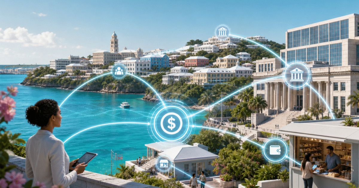 Bermuda digital payments moving through regulated blockchain rails