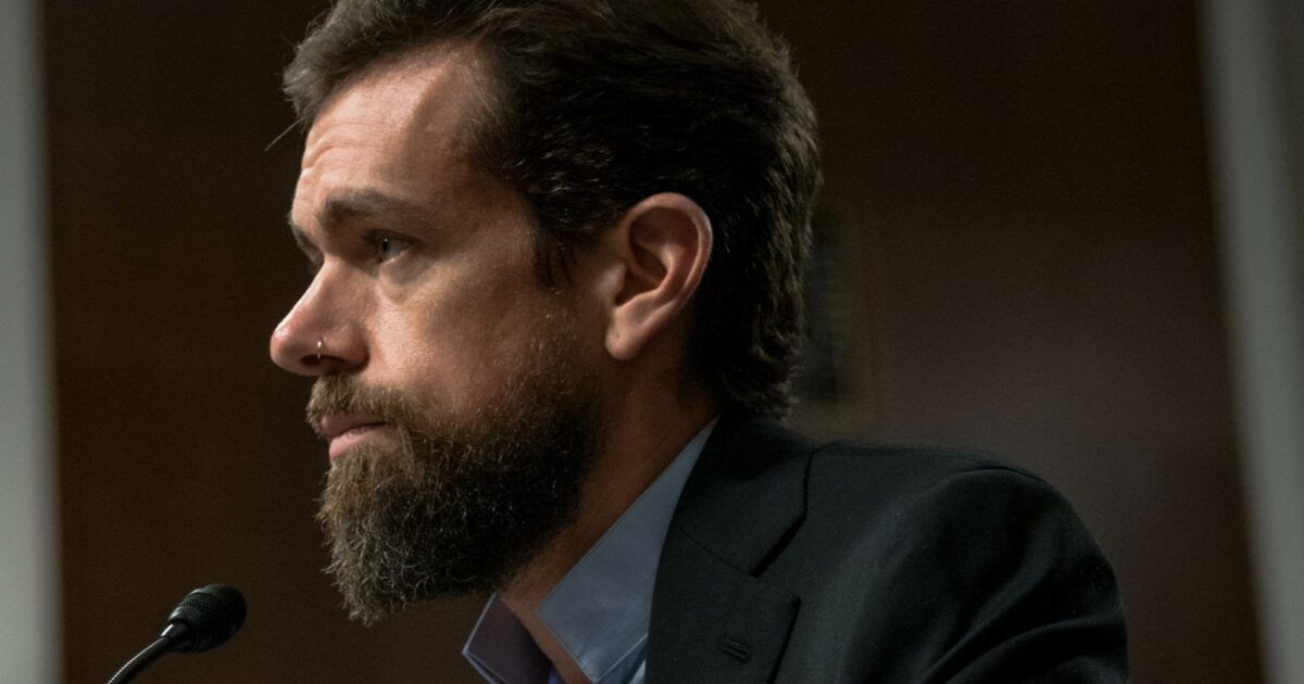 Jack Dorsey in Washington, D.C. for a Cash App USDC stablecoin rollout story.