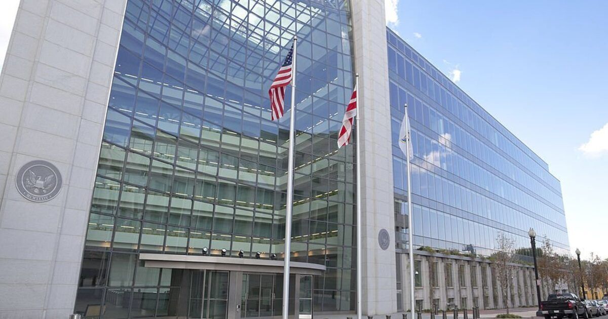 U.S. Securities and Exchange Commission headquarters for a Paxos blockchain clearing agency story.