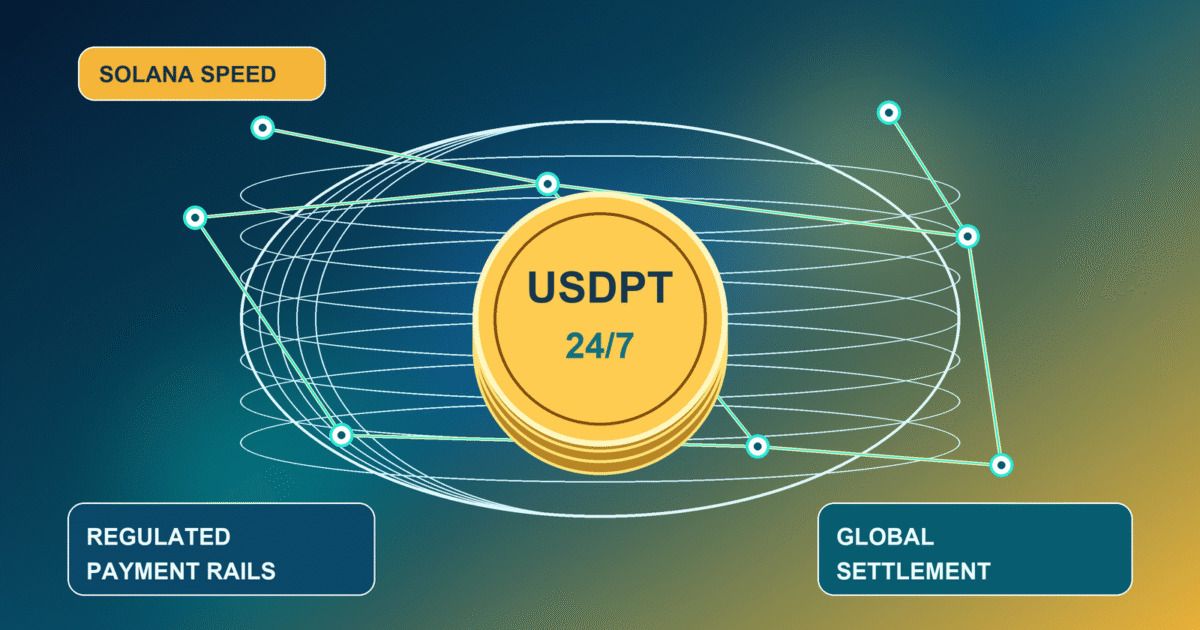 Digital dollar settlement rails for Western Union USDPT on Solana