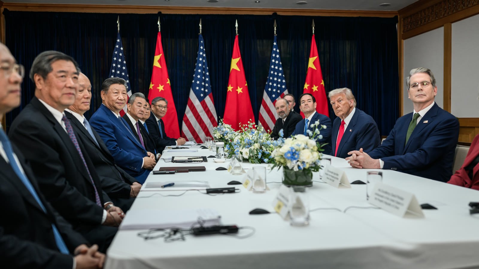President Trump and Chinese President Xi Jinping