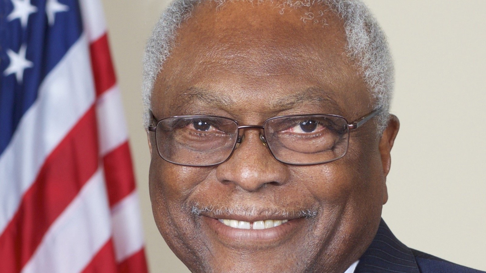 Rep. Jim Clyburn official congressional portrait