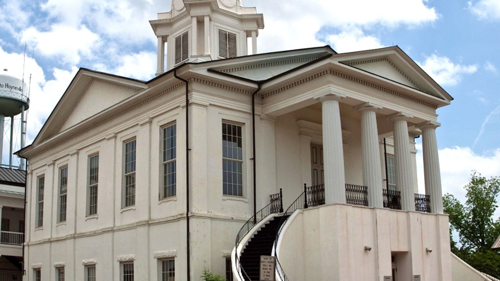 Lowndes County Courthouse in Hayneville, Alabama