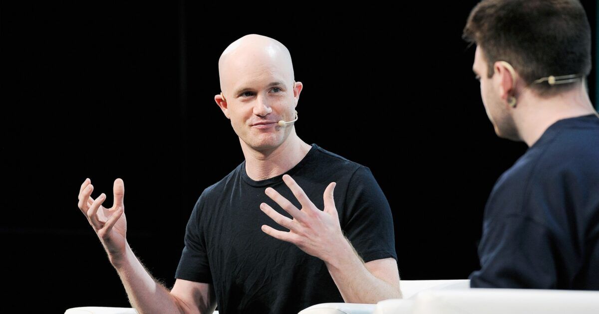 Real Creative Commons photo of Coinbase CEO Brian Armstrong for a Coinbase global derivatives market-access story.
