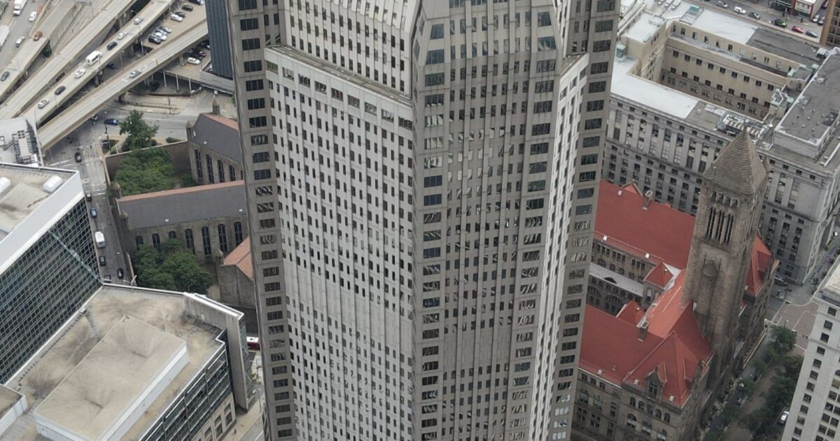 BNY Mellon Center in Pittsburgh for a ProCoinNews article about BNY and Circle USDC custody services.