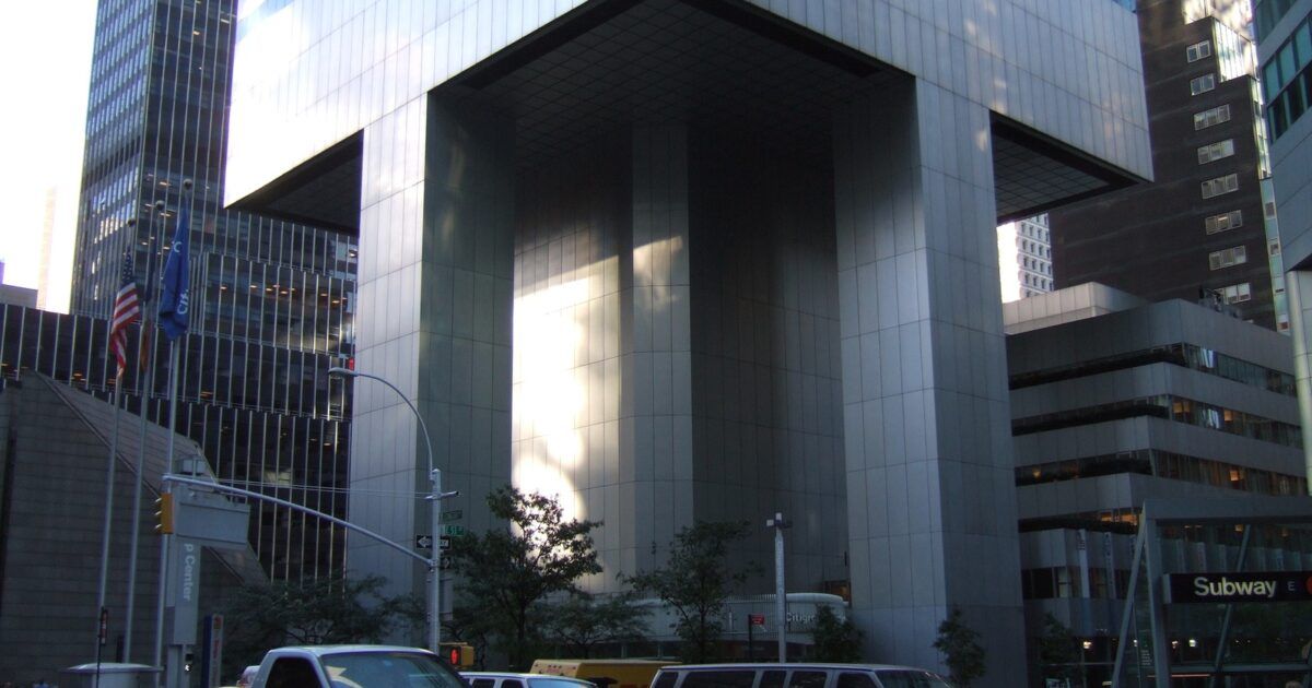 Citigroup Center photographed from street level for a Citi tokenization report story.