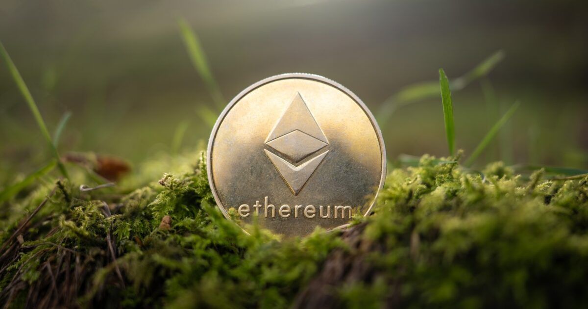 Ethereum-themed photo for a story about record ETH staking.