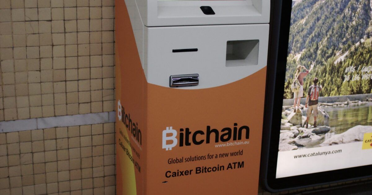 Real Bitcoin ATM for a ProCoinNews story about GoMining's Bitcoin-native merchant payment rail.