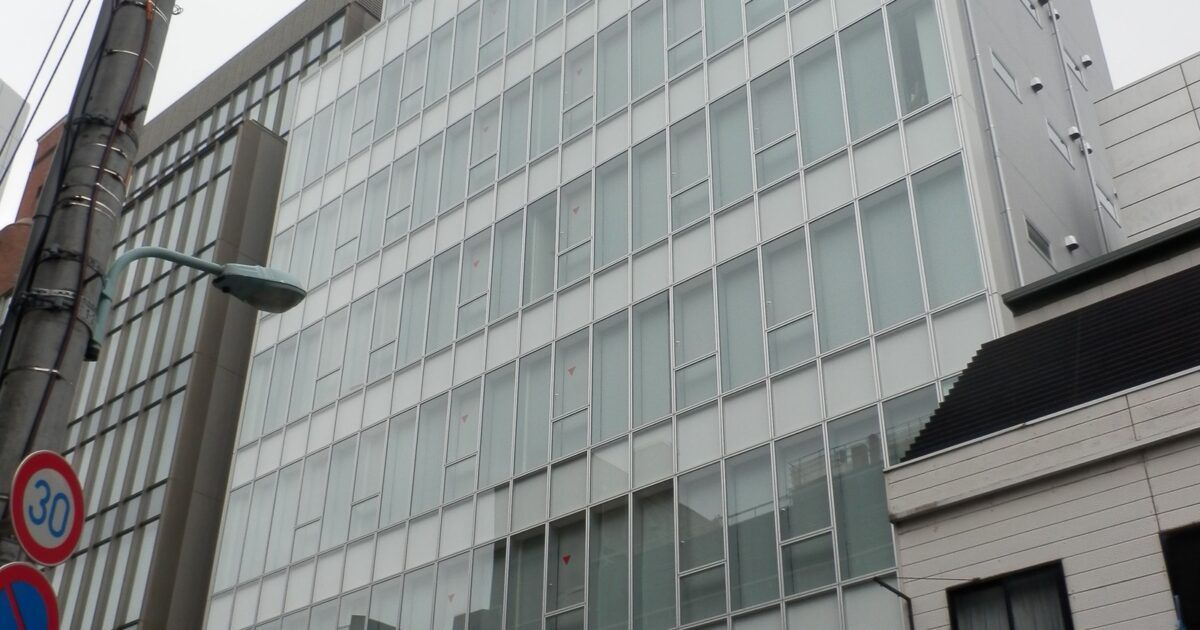 Cross Office Shibuya Medio building in Tokyo