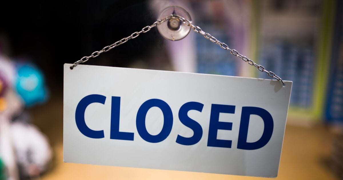Closed sign illustrating BitMart’s announced platform wind-down