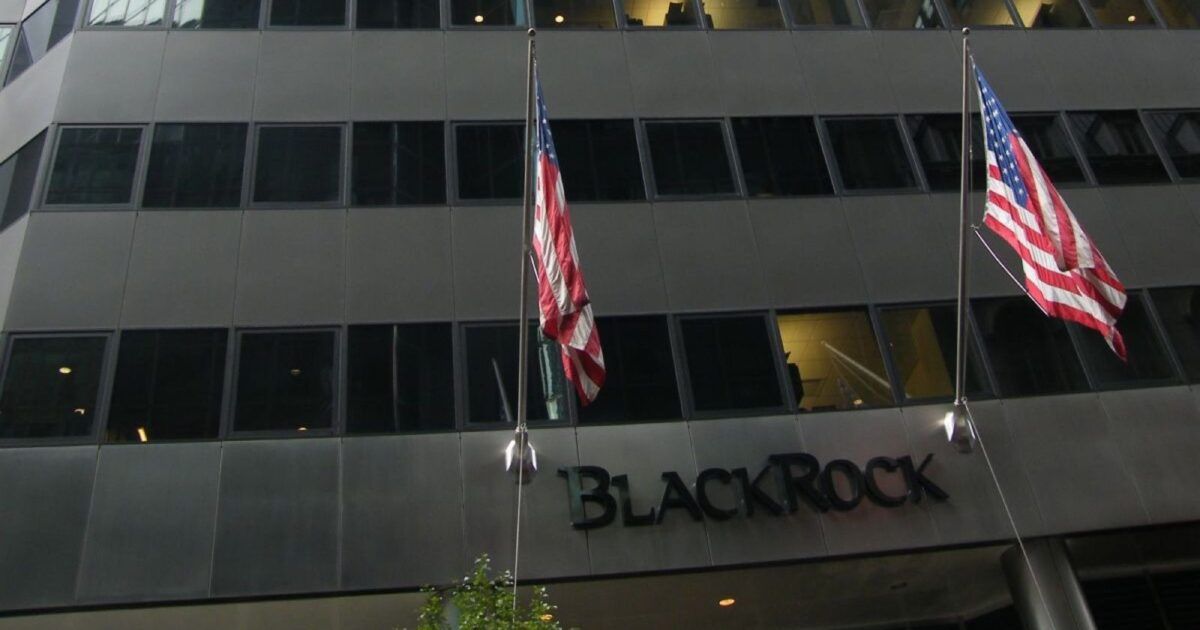BlackRock headquarters in New York City for a ProCoinNews article about IBIT and spot Bitcoin ETF outflows.