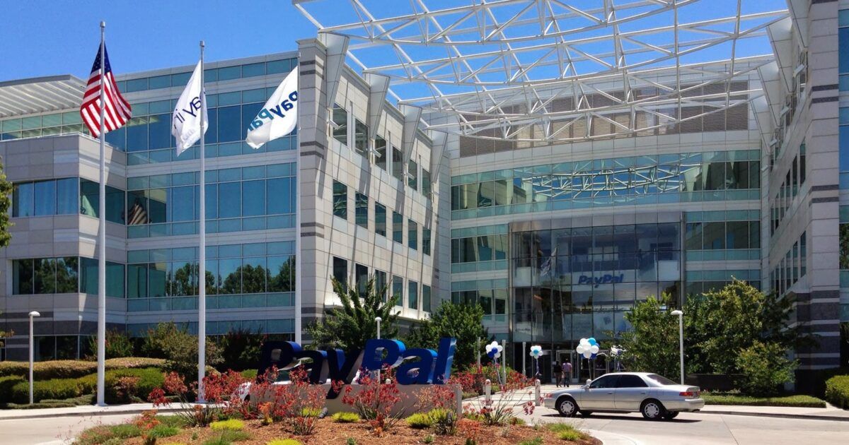 PayPal headquarters in San Jose for a ProCoinNews article about native PYUSD issuance on Polygon.