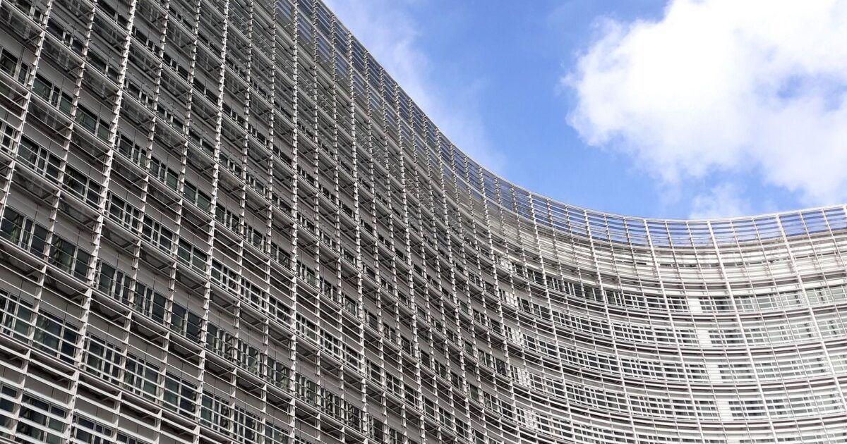 European Commission Berlaymont building for a ProCoinNews article about Ripple's full MiCA CASP authorization.