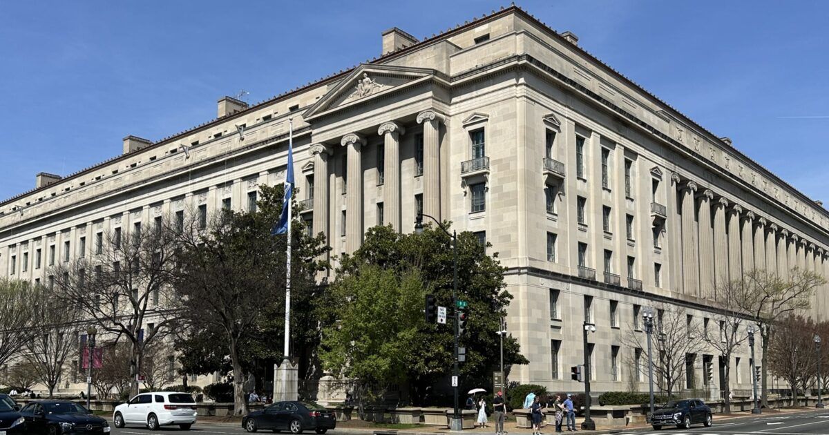 Robert F. Kennedy Department of Justice Building in Washington, D.C.