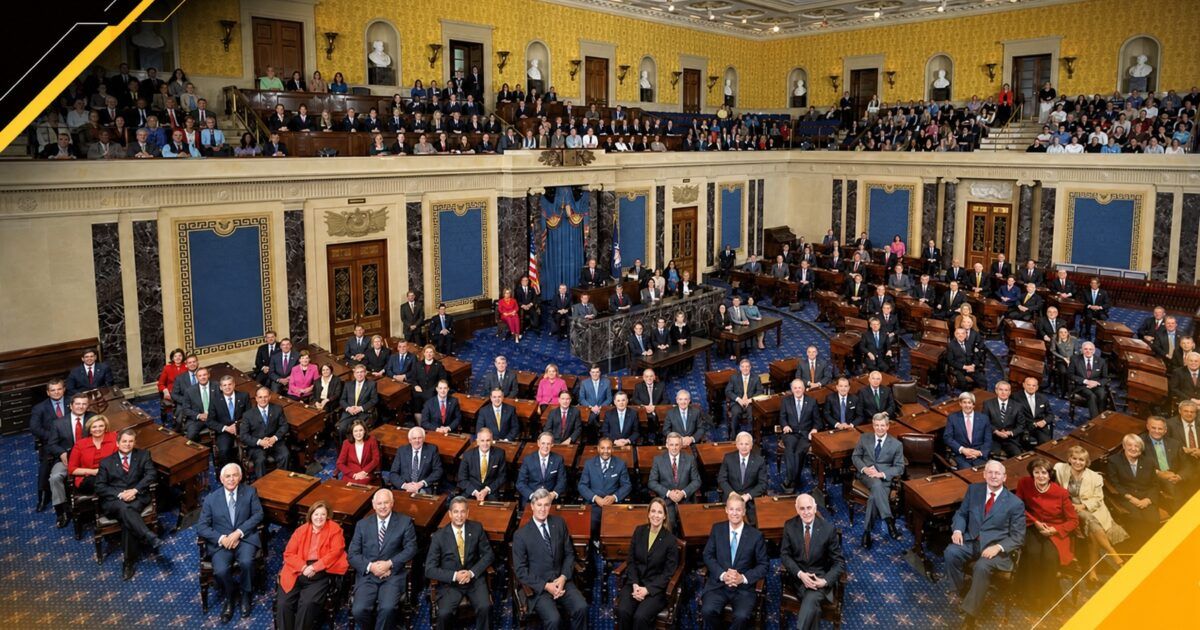 United States Senate Chamber ahead of the September 15 CLARITY Act vote