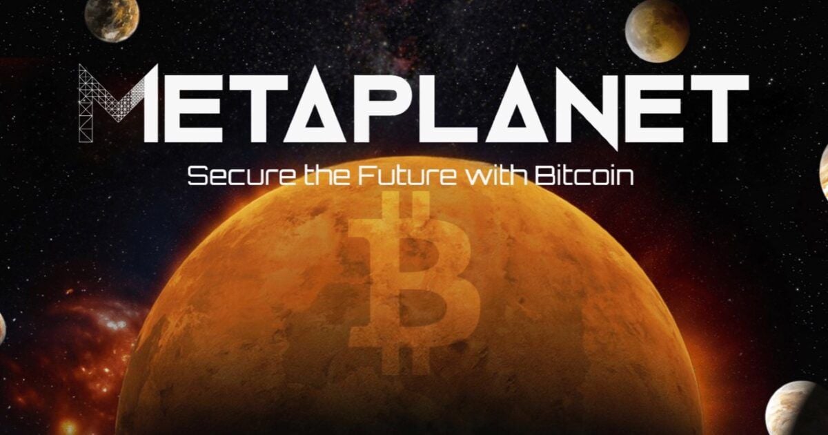 Official Metaplanet Bitcoin treasury artwork