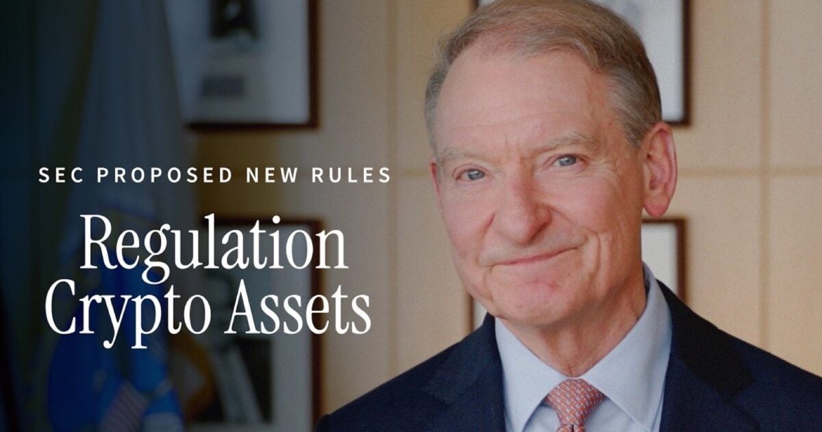 SEC Chair Paul Atkins in an official SEC Regulation Crypto Assets video frame