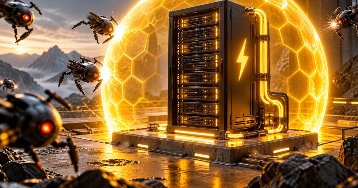 A Bitcoin Lightning payment server protected from automated network probes