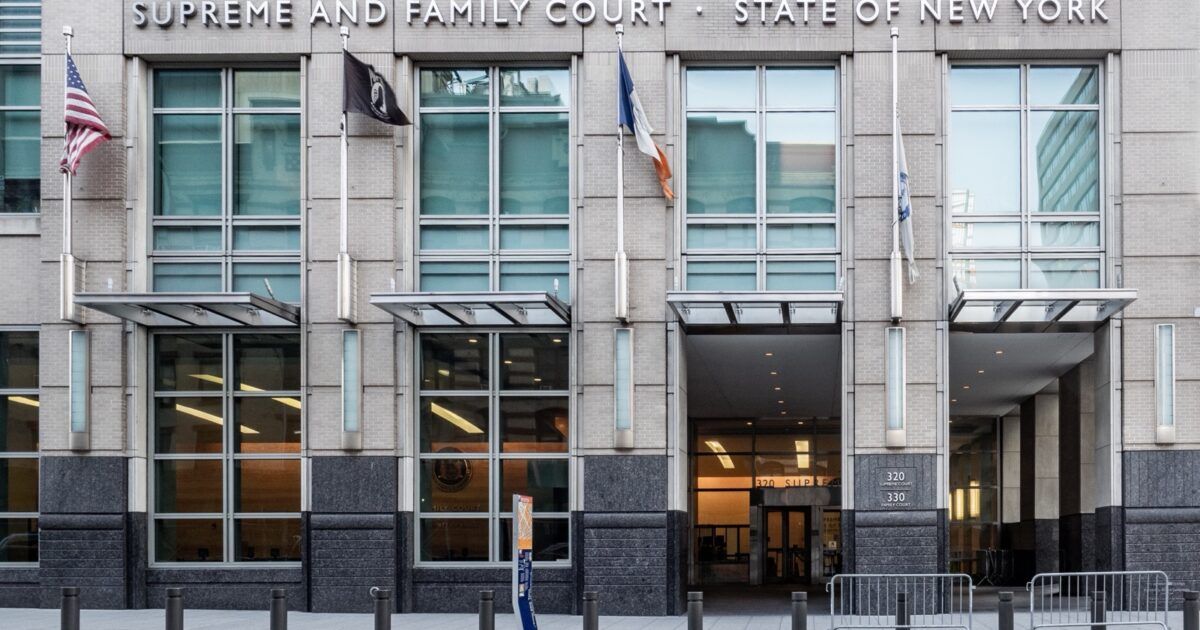 Kings County Supreme and Family Court building in Brooklyn, New York