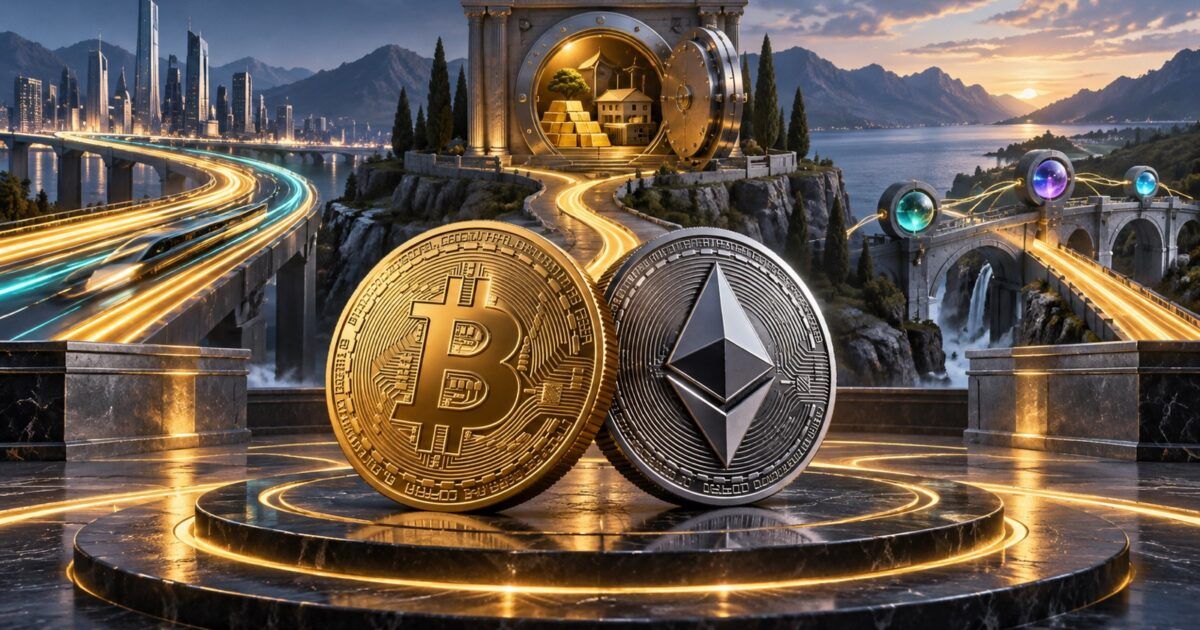 Bitcoin and Ether anchor a diversified crypto network landscape