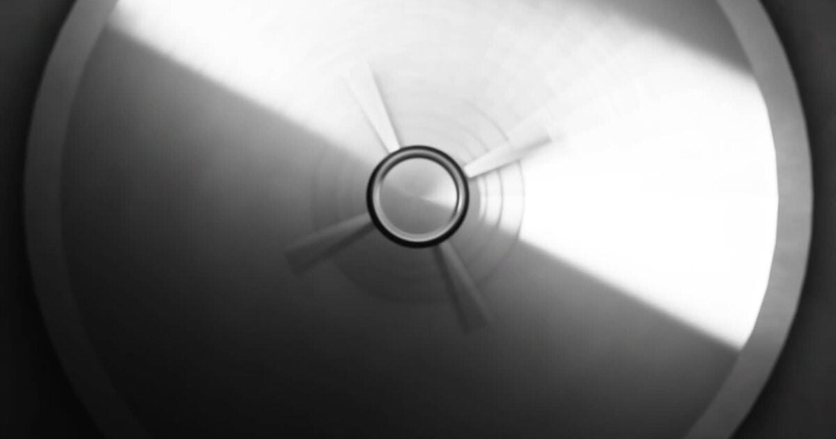 Abstract tunnel frame from Frgmnt official fUSD product video