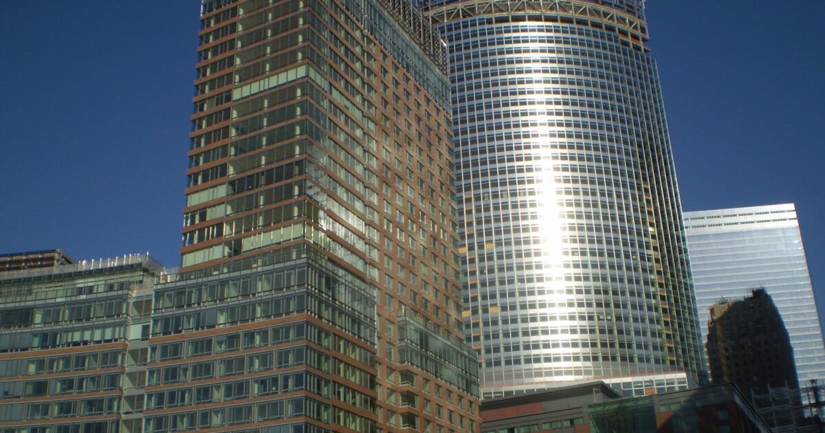 Goldman Sachs headquarters in Lower Manhattan, a member of the planned stablecoin consortium