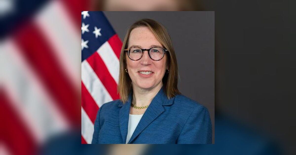 Official portrait of SEC Commissioner Hester Peirce
