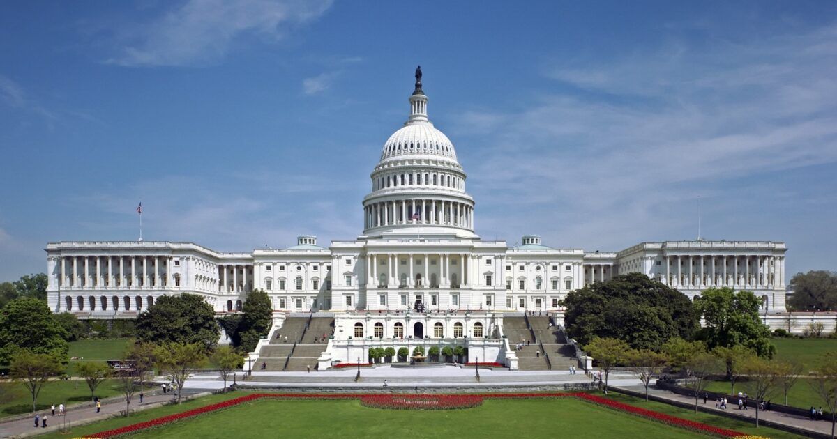 The United States Capitol in Washington during debate over crypto market legislation
