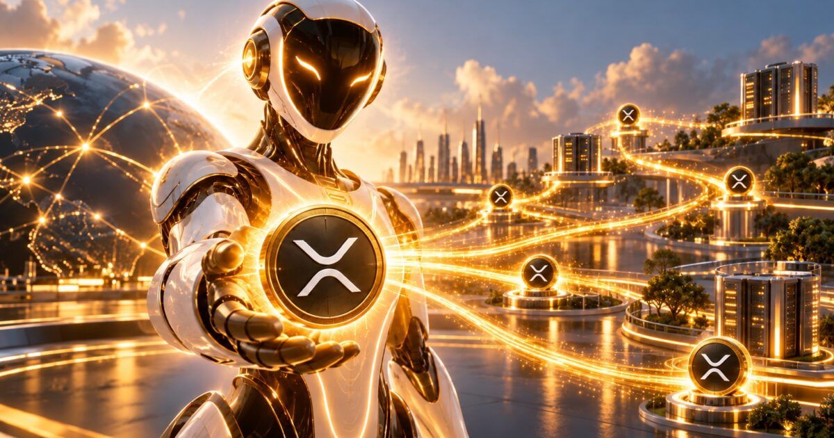XRP payment rails connecting an autonomous AI agent to online service nodes