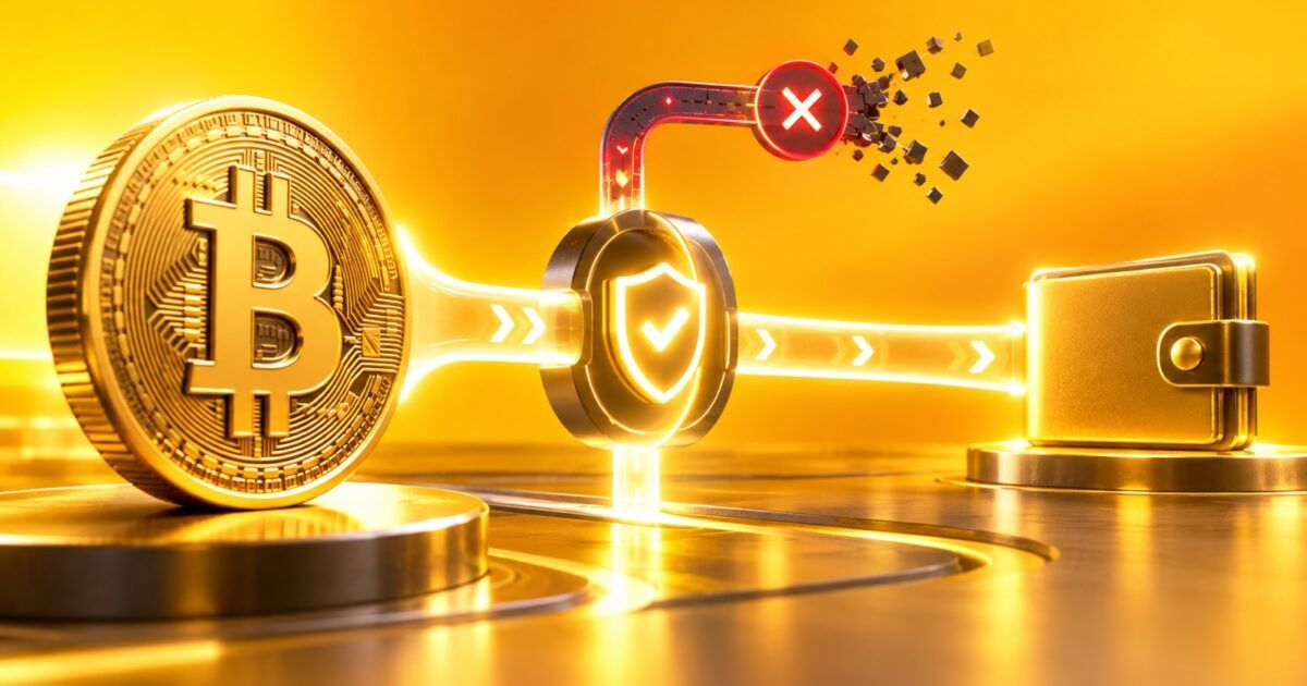Bitcoin transaction path passing through a signing security checkpoint while a malformed path is rejected